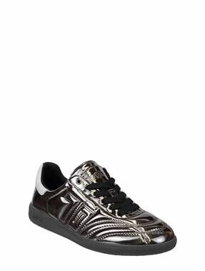 NEW BACK 70 women's fluffy sneaker in gunmetal